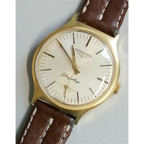 OROLOGIO POLSO Longines Flagship MECCANICO Cal 6922 ANNI 70 ORO 18k