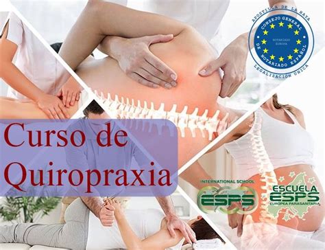 Curso De Quiropraxia Esps Cursos De Masaje Osteopatia Naturopatia