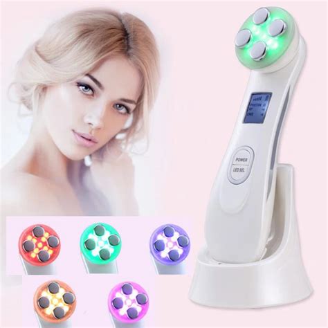 Face Skin Ems Mesotherapy Electroporation Rf Radio Frequency Facial Led