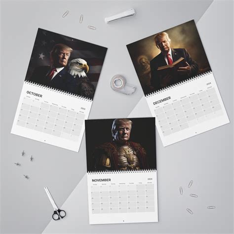 Donald Trump 2024 Calendar Sold By Elizabeth Delighted SKU 4731208