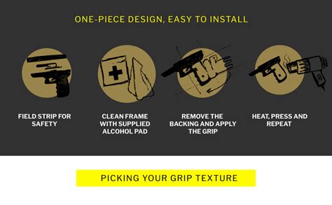 Talon Grips Adhesive Pistol Grip Compatible With Sig