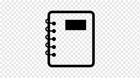 Iconos De Computadora Cuaderno De Papel Bloc De Notas Diverso Texto