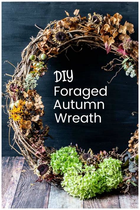 How To Make A Natural Fall Wreath With Cuttings From Your Yard Hearth