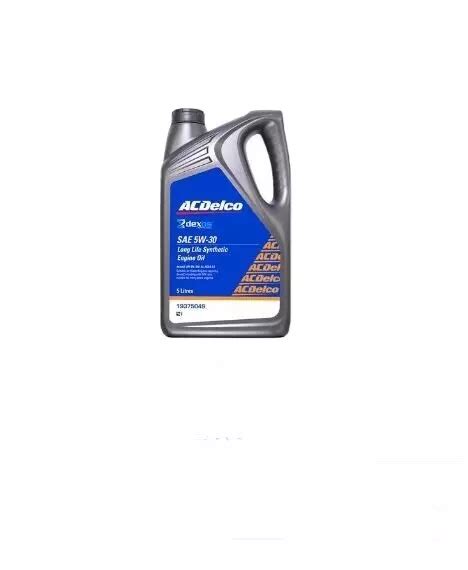 Ac Delco Long Life Synthetic Engine Oil Sae W Litres Off