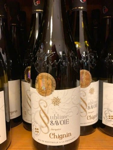 Cave De Cruet Sublime Savoie Chignin Jacqu Re Vivino France