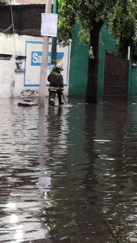 Inundaciones En Cdmx Diferentes Puntos De Cdmx Afectados Por Lluvias