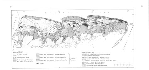 Geological Map Of The Coastal Plain Of Suriname Modified After Krook