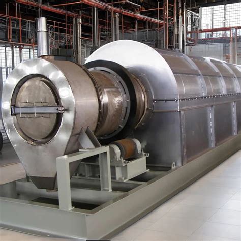 High Temperature Gas Heating Rotary Kiln Dryer Furnace With Energy