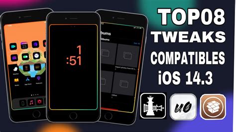 TOP 09 Cydia Tweaks Compatible For IOS 14 3 IOS 13 Checkra1n