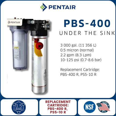 Pentair Everpure Pbs Undersink System With Pre Filter