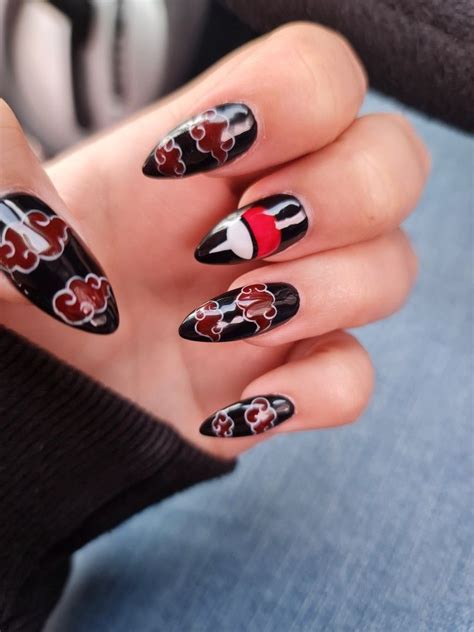 Akatsuki Nails Art