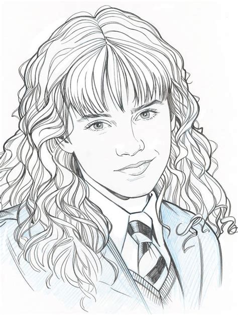 Hermione Portrait By Jerome K Moore Harry Potter Hermione Harry Potter