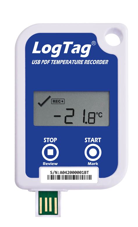 Logtag Usrid Einweg Temperatur Datenlogger Mit Autarkem Pdf Report