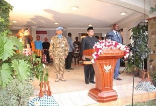 Konga XX M Monusco Ikut Meriahkan Acara Resepsi Diplomatik Kemerdekaan