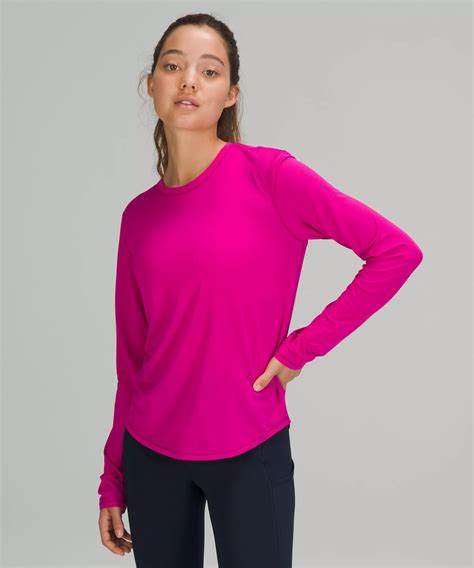 High Neck Running And Training Long Sleeve Shirt Womens Long Sleeve