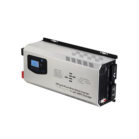 V V W Pure Sine Wave Hybrid Inverter With Mppt Controller For