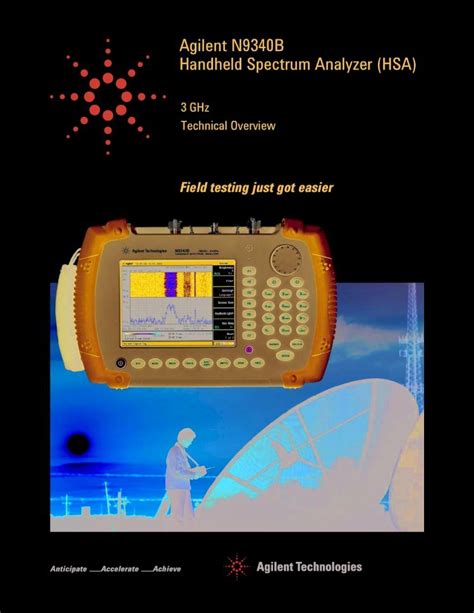 Pdf Agilent N B Handheld Spectrum Analyzer Hsa N B Handheld