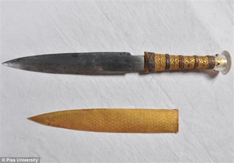 Tutankhamun Had Blade Made From Iron From A Meteorite Researchers