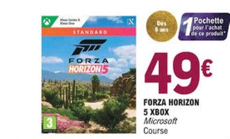 Promo Forza Horizon 5 Xbox Chez E Leclerc ICatalogue Fr