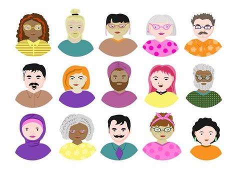 Diversity People Vector Art, Icons, and Graphics for Free Download