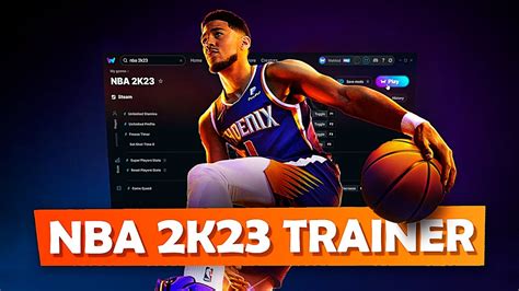 🏀 Nba 2k23 Trainer Mod Menu 10 Pc Steam Super Players Stats Unlimited Stamina Freeze Timer