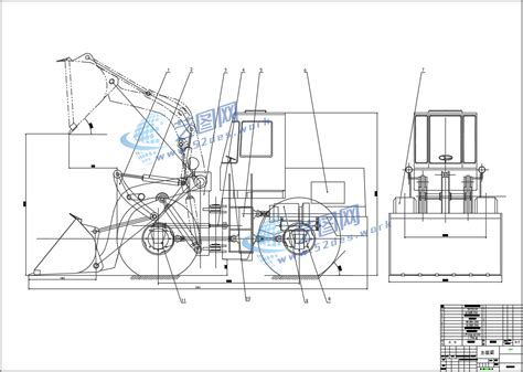 Zl15型轮式装载机农机机械毕业设计说明书cad图纸c20208 艺图网