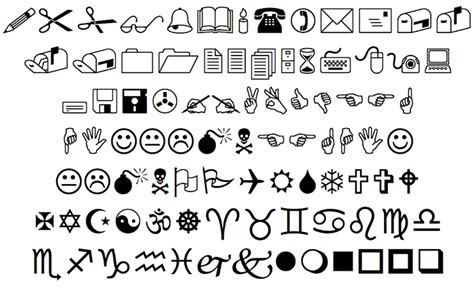 Wingdings Font Wiki