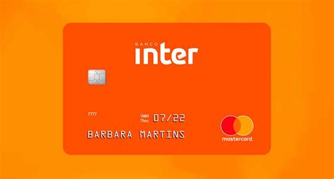 Cartão de crédito Banco Inter Mastercard Receitas Ninja