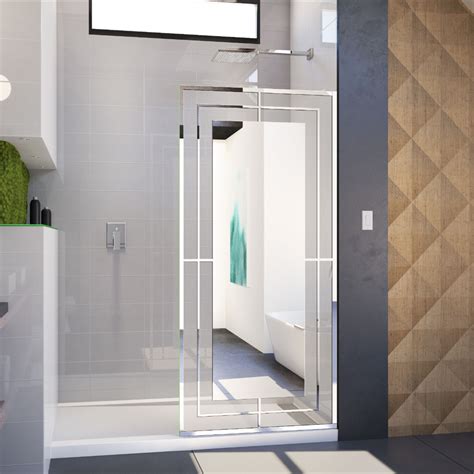 DreamLine Linea Mira Single Panel Frameless Shower Screen In Polished