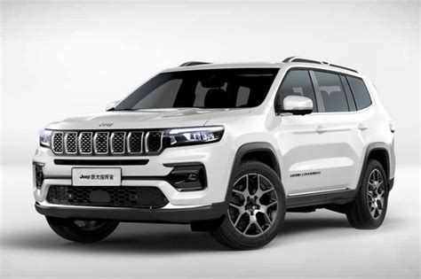 Facelifted Jeep Grand Commander Unveiled For China With Minor Design