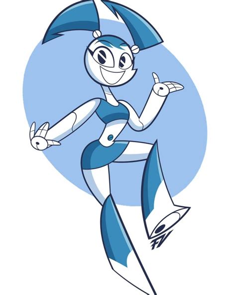 Jenny Xj 9 From My Life As A Teenage Robot Digitalart Digital Fanart Myart