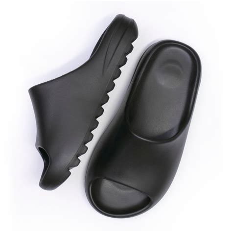 Chinelo Slide Nuvem Masculino Ortopédico Anatômico Macio Leve Preto