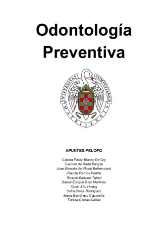 ODONTOLOGIA PREVENTIVA Pdf