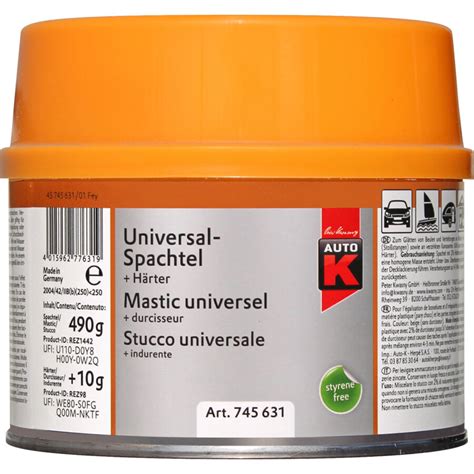 Mastic Universel Auto K G Norauto