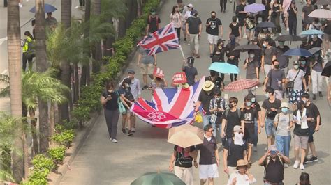 【不斷更新】民陣遊行遭反對 港島多區爆發警民衝突 Now 新聞