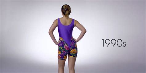 Here's what 100 years of workout wear looks like