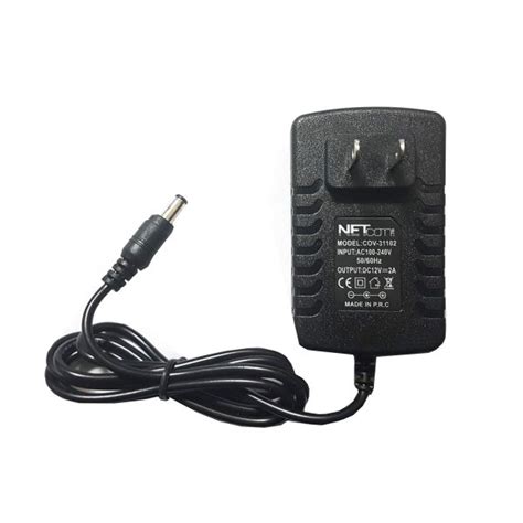 Adaptador corriente AC DC 12V 2Amp 110 220V Electrónica Japonesa