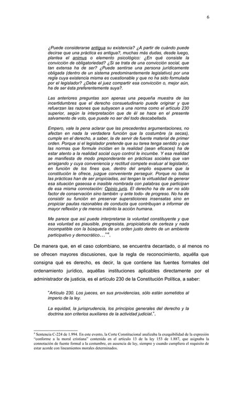 Fuentes Formales Del Derecho Colombiano Pdf