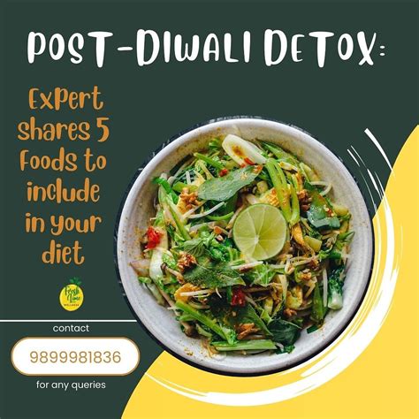 Post Diwali Detox Sharing 5 Foods To Include In Your Diet