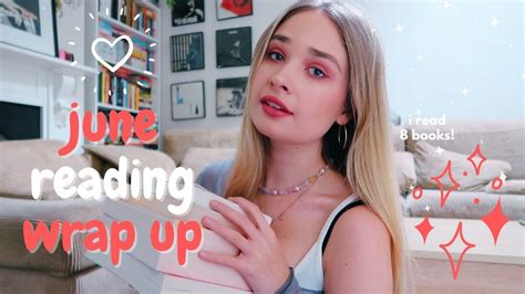 Talking About The 8 Books I Read In June Monthly Reading Wrap Up Youtube