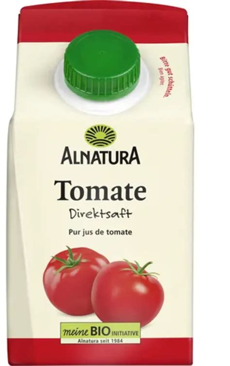 Alnatura Bio Tomate Direktsaft 500 Ml Piccantino Onlineshop Schweiz