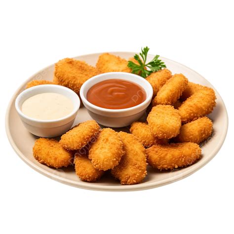 Visualize A Plate Of Golden Chicken Nuggets Chicken Nuggets Fast Food