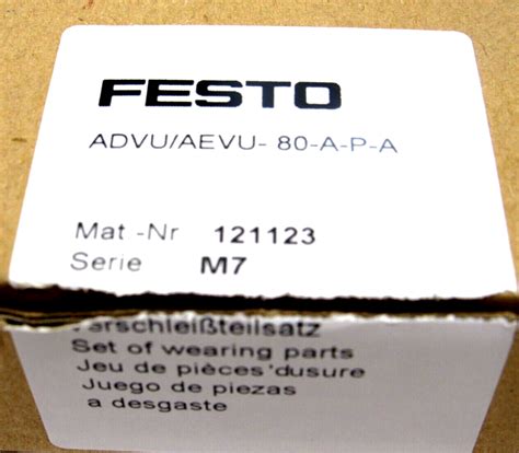 New Festo Advu Aevu A P A Parts Kit Advuaevu Apa Sb Industrial