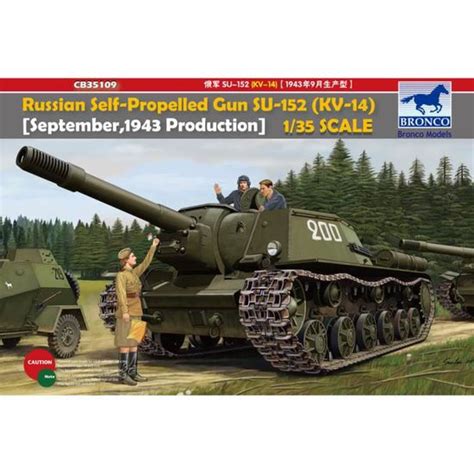 Maquette Militaire 1 35 Russe Canon Automoteur SU 152 KV 14 CB35109