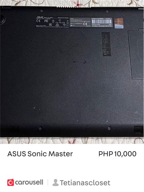 Asus Sonic Master Computers And Tech Laptops And Notebooks On Carousell