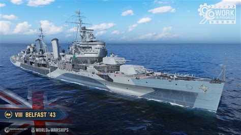 Supertest British Premium Tier Viii Cruiser Belfast