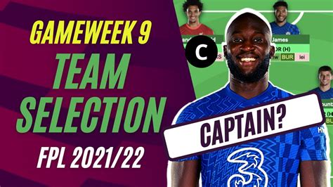 Fpl Gw Team Selection Salah Or Lukaku Captain Fantasy Premier