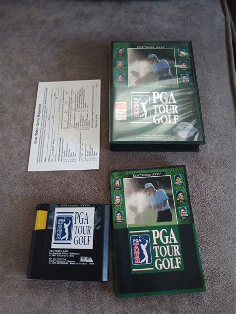 Vintage Sega Genesis 1991 Pga Tour Golf Complete Cib 14633070026 Ebay