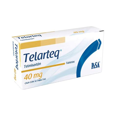 Telarteq Mg Tabletas