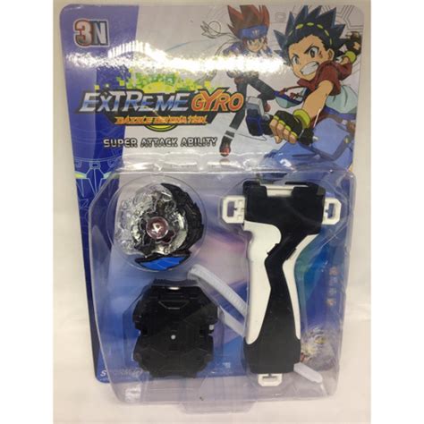 Kit 6 Beyblade Burst Rantaro Daigo Shu 3 Lançadores Arena